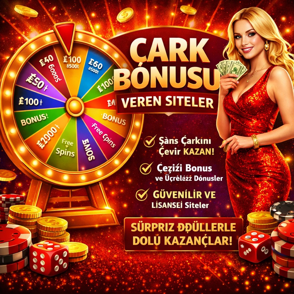 çark bonusu veren siteler